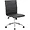 Norstar Office Products Inc Boss Black Vinyl Armless