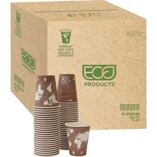 Ecoproducts ECO EPBHC8WAPCT Eco-products World Art Hot Drink Cups - 2.