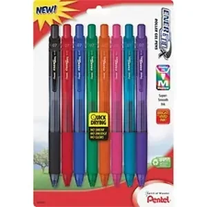 PEN BL107CRBP8M | Pentel EnerGel-X Retractable Gel Pens