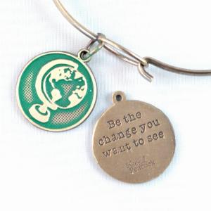 Gleeful RT-CHANGE-JADE-BRA Change Token Charm Bracelet  Charm