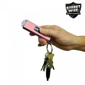 Sportsmans 4018656 Streetwise Usb 22 Mil Stun Gun Flashlight Pink