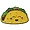 Real Sic Adorable Taco Enamel Lapel Pin for Food Lovers