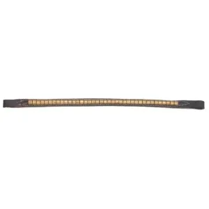 Choice 6-107850 Gatsby Brass Clincher Browband