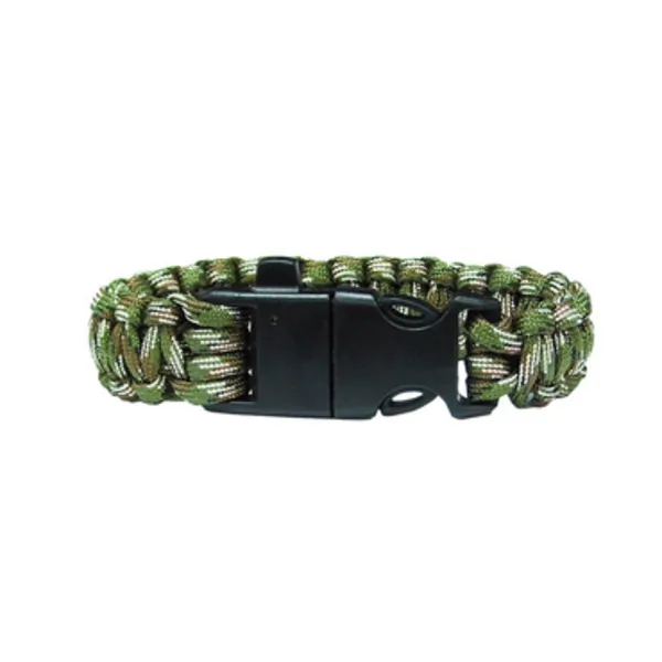 The 290-FSCPB Firestarter Camo Paracord Bracelet