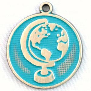 Gleeful RT-CHANGE-AQUA-NEC Change Token Charm  Necklace