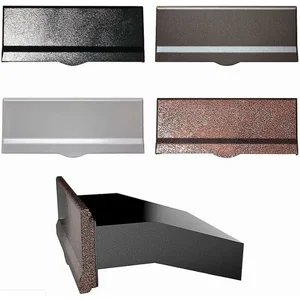 Qualarc Antique Copper Letter Plate with 6