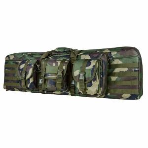 Sportsmans 1122884 Vism 42 Inch Double Carbine Case-woodland Camo