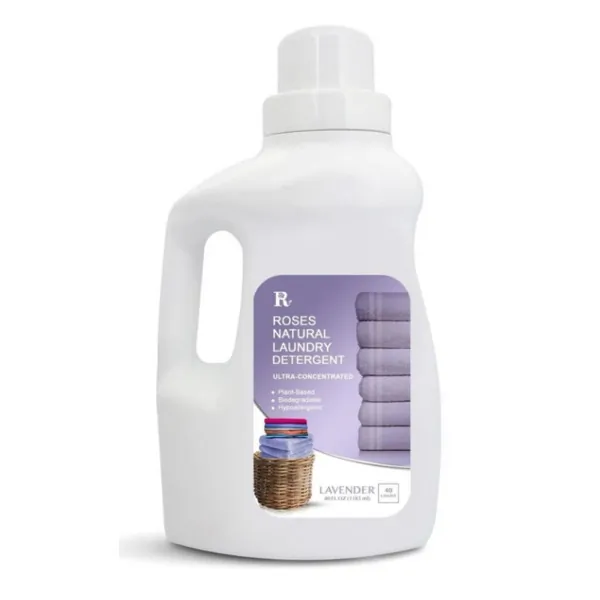 Roses 744790579239 Natural Laundry Detergent - Lavender 40oz