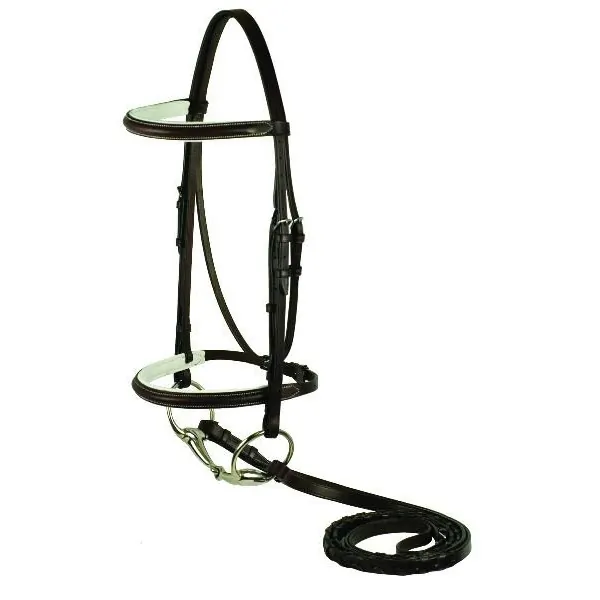 Choice 5-506807 Gatsby Plain Raised Padded Bridle