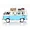 AJ036 | Old Modern Handicrafts Inc Omh Volkswagen Camp Bus