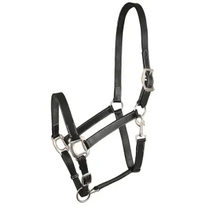 Choice 5-477144 Gatsby Adjustable Leather Halter With Snap