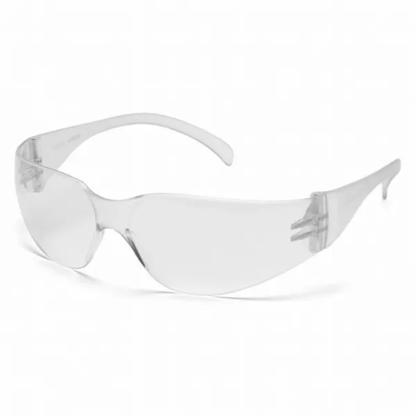 Sportsmans 1128981 Pyramex Intruder Clear Frame Clear Hardcoated Lens 