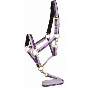 Choice 5-650132 Gatsby Terra Fleece Padded Nylon Halter With Matching 