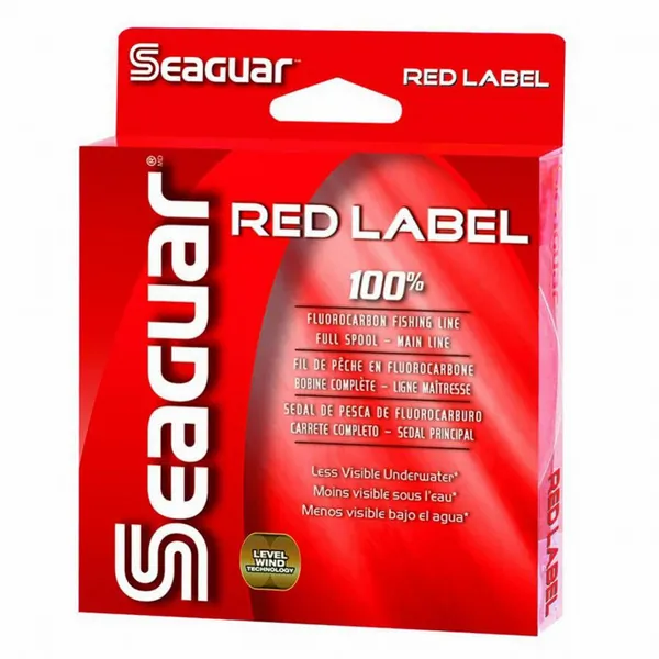 Sportsmans 462700 Seaguar Red Label 100 - Fluorocarbon  1000yd - 15lb