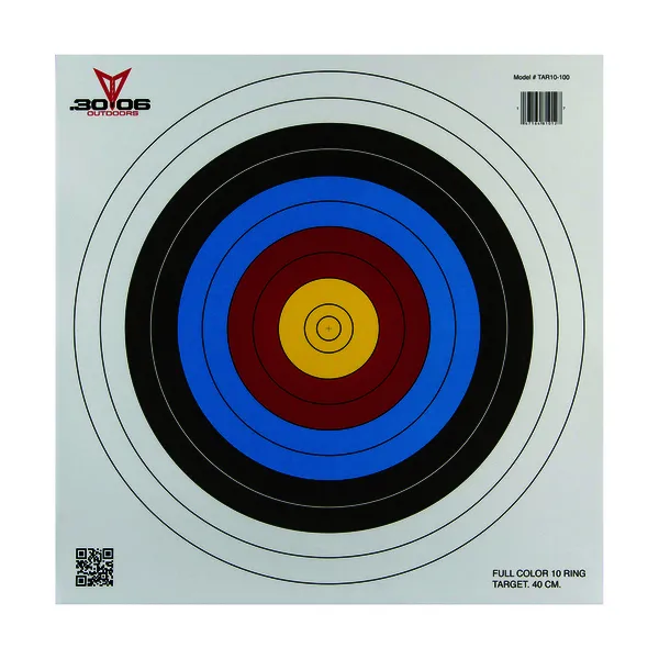 Sportsmans 1003417 10 Ring Paper Target 100 Count