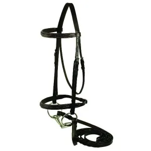 Choice 5-106810 Gatsby Double Raised Bridle