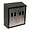 Qualarc Hayward Wall Mount Ash Receptacle - Black &