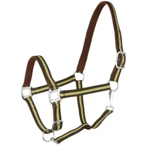 Choice 5-423749 Gatsby 2-tone Suede Padded Nylon Halter