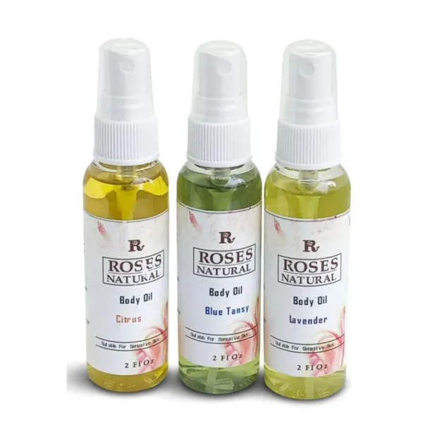 Roses 619793526859 Body Oil - Lavender 4oz