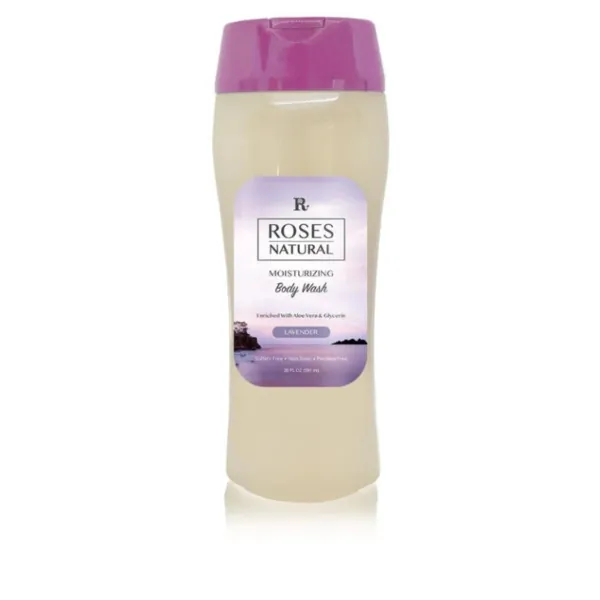 Roses 744790579086 Moisturizing Body Wash - Lavender 20oz