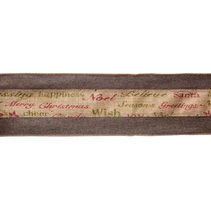 57666DS | Melrose International Wired Polyester Ribbon - 4