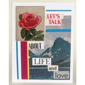 Barnes SQ7081852 Let's Talk About Greeting Card (pack Of 6)