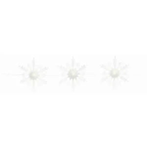 69379DS | Melrose International 3 Lighted Acrylic Snowflake