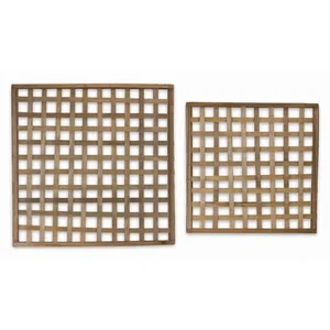 78725DS | Melrose International Set of 4 Wooden Wall