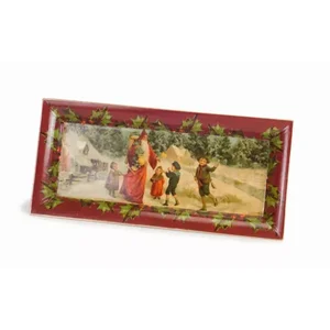 69231DS | Melrose International Set of 4 Saint Nick Plastic