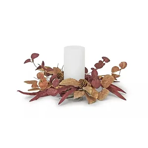 80342DS | Melrose International Seasonal Leaf and Cone
