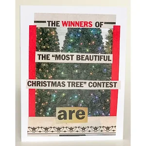 SQ4087313 | Barnes Cards Llc Beautiful Christmas Tree