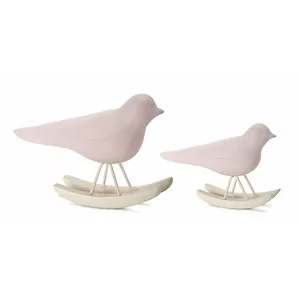 78570DS | Melrose International Set of 4 Decorative Bird