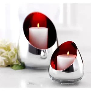 57553DS | Melrose International Elegant Mirrored Candle