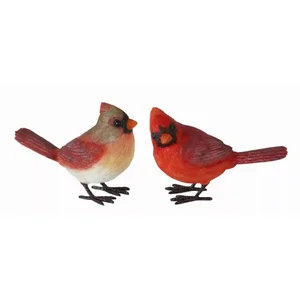 80705DS | Melrose International Festive Cardinal Decor (Set