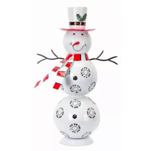 Melrose 80438DS Snowman 18l X 32h Iron