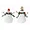 80478DS | Melrose International Festive Terra Cotta Snowman
