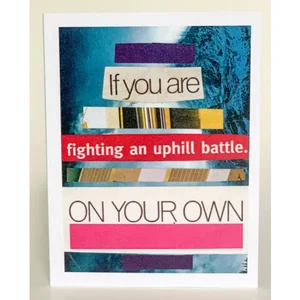 SQ0171722 | Barnes Cards Llc Uphill Battle Greeting Cards