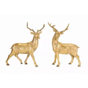72658DS | Melrose International Elegant Deer Statues (Set