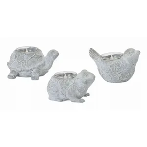 78397DS | Melrose International Set of 6 Rustic Animal Tea
