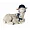 80492DS | Melrose International Festive Sheep with Hats