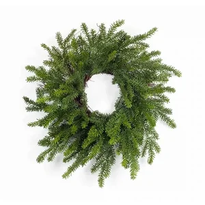 72989DS | Melrose International 32-Inch Holiday Pine Wreath