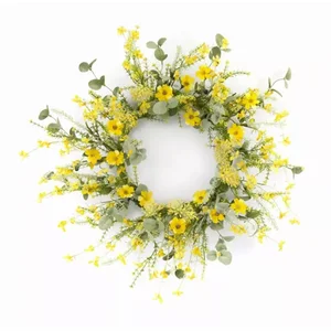 78205DS | Melrose International Vibrant Mini Floral Wreath