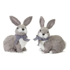 78763DS | Melrose International Set of 4 Plush Rabbits