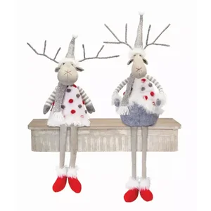 81074DS | Melrose International Whimsical Deer Figurines
