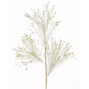 76657DS | Melrose International Artificial Pine and Sequin