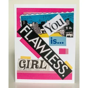 SQ0808174 | Barnes Cards Llc You Are Flawless Greeting Card
