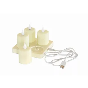 73467DS | Melrose International Set of 4 Rechargeable
