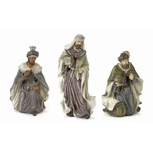 80710DS | Melrose International Festive Resin Wise Men Set
