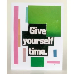 SQ0174516 | Barnes Cards Llc Give Yourself Time Healing