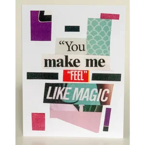 SQ3483368 | Barnes Cards Llc You Make Me Feel Like Magic